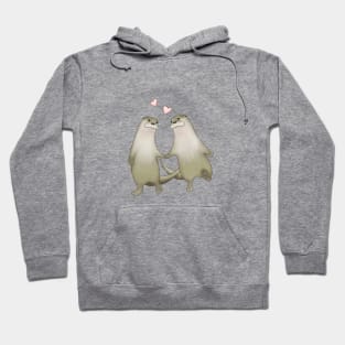 Otter couple Hoodie